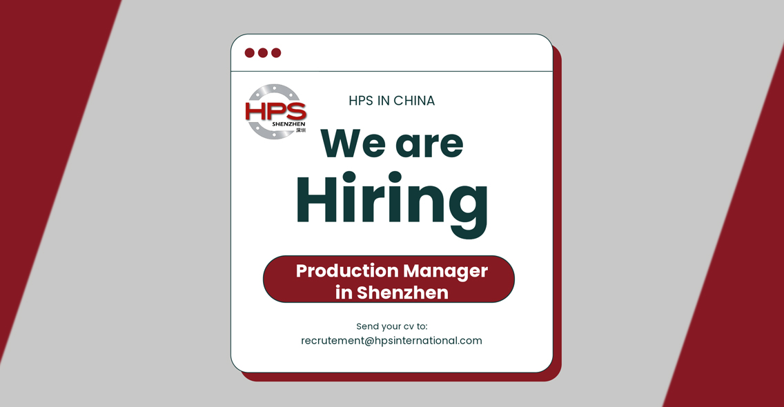 Offre d'emploi - HPS recrute en Chine !