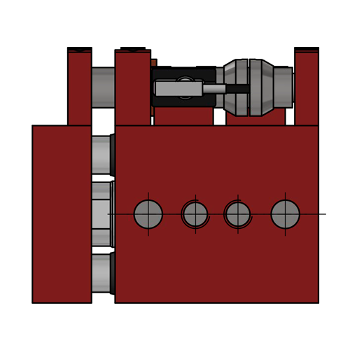 Hydraulic cylinder, NUG Series, NUGV Cylinder, Type M11